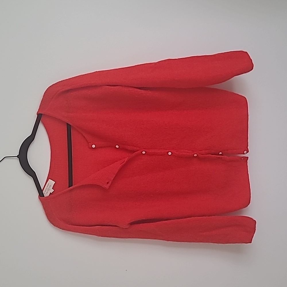 Sezane Gaspard Cardigan Red - Size L